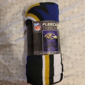 Ravens fleece blanket
